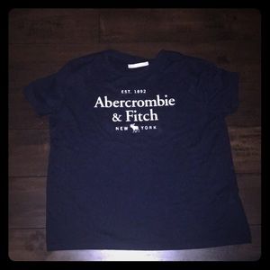 Navy Abercrombie and Fitch shirt